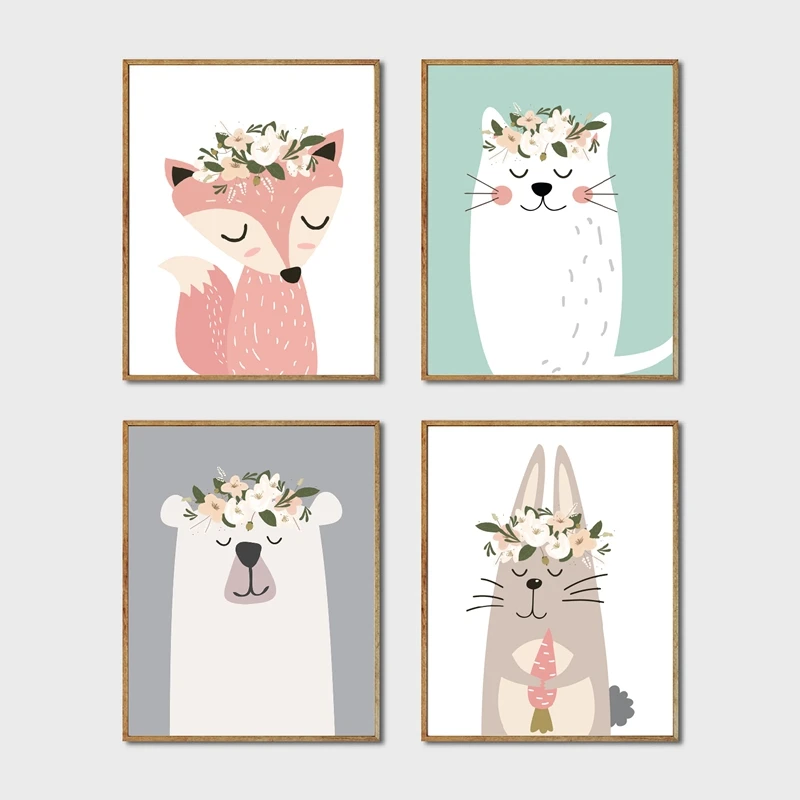 animal canvas print