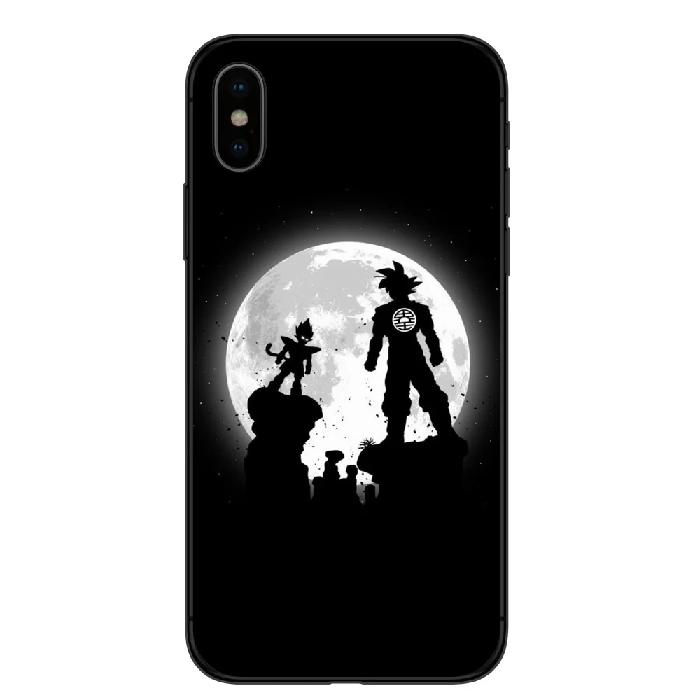 Dragon Ball Z Super DBZ Goku Fashion Coque для iPhone X XR XS MAX 8Plus 8 7Plus 7 6 6s plus 5s SE мягкий чехол для телефона ТПУ чехол Капа