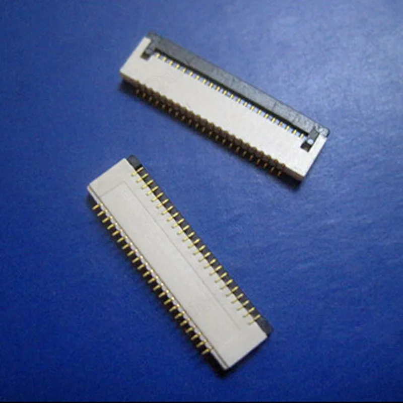 

Extension Socket 0.3 Spacing 51 Cross pin Dual-row Flip Cover Type LCD Screen Socket For Digital Camera
