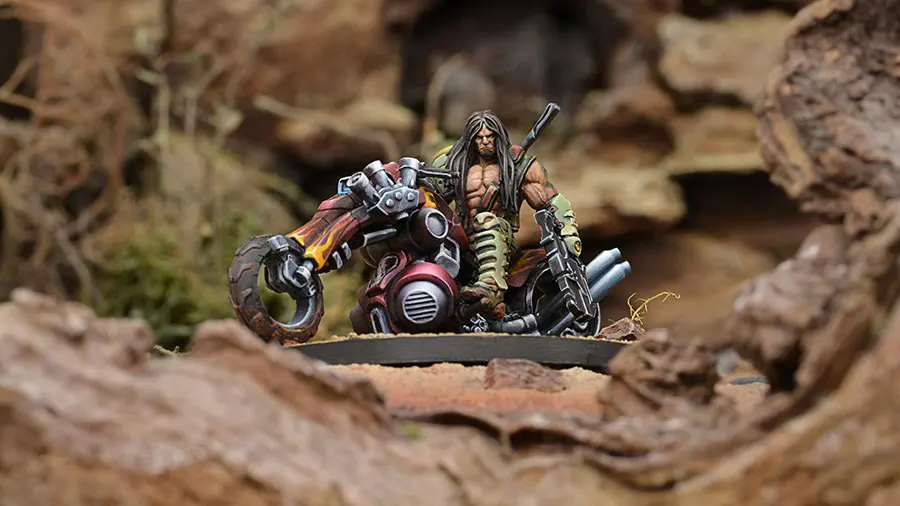 [Loong Way Miniatures] Corvus Belli Infinity 0493 kazym BEG, KUM CHIEFTAIN 32 мм Металлические Миниатюрные