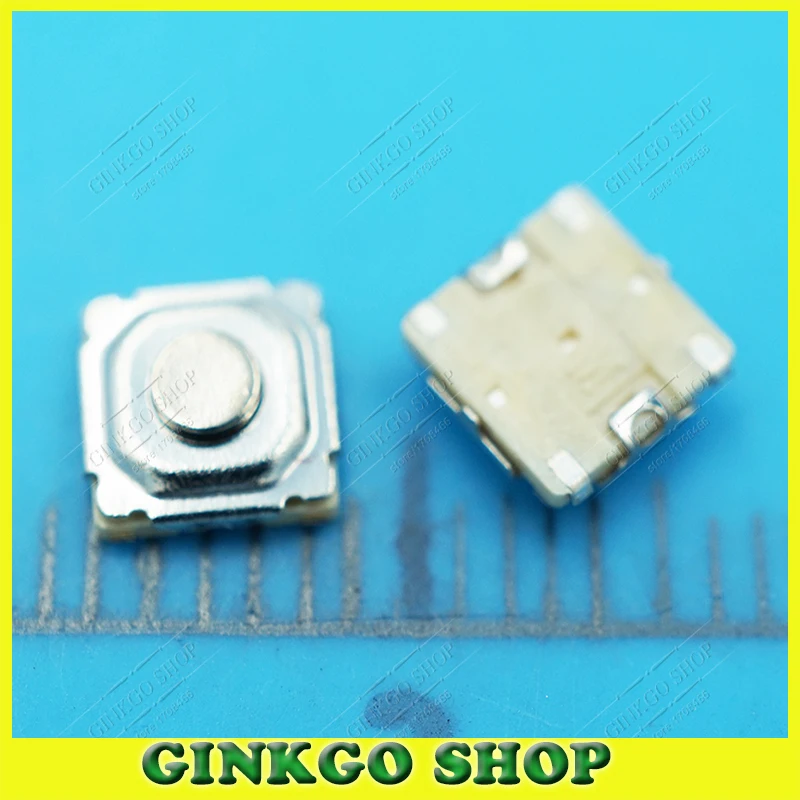 

100pcs/lot Commun Notebooks Tablet 4*4*1.5MM Push Switch Button 4*4*1.5 Laptop Touch Button Micro Switch