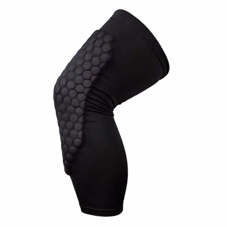 1PCS Compression Basketball Knee Support Pad Crashproof Antislip Leg Kneepad Long