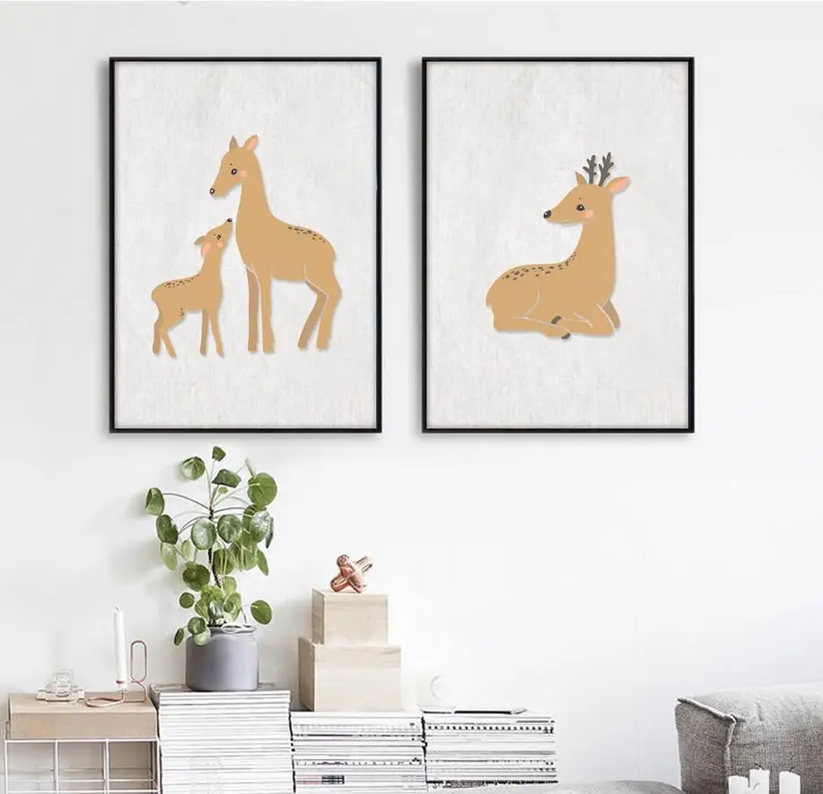 Compare Prices On Cute Deer Pictures Online Shoppingbuy Low within Check out All these cute deer home decor for your home