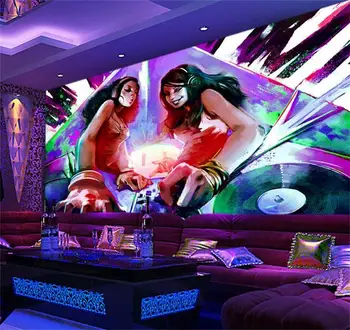 

3D wallpaper/custom photo wall paper/Cool personality characters/mural/TV/sofa/Bedroom/KTV/Hotel/living room/Children room