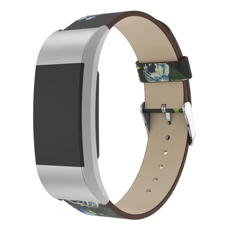 YOOSIDE роскошные кожаные элегантные часы ремешок для FitBit Charge 2 Замена Ремешки для наручных часов браслет
