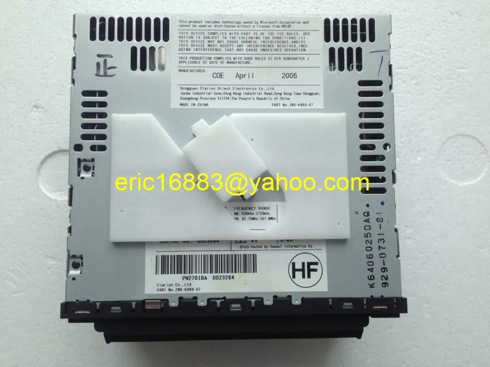 28185 EH200 громкий 6 диск mp3-cd-чейнджер PN-2701B CD6K-1210U 286 - 6469 07 для Ni $ в автомобилей радио