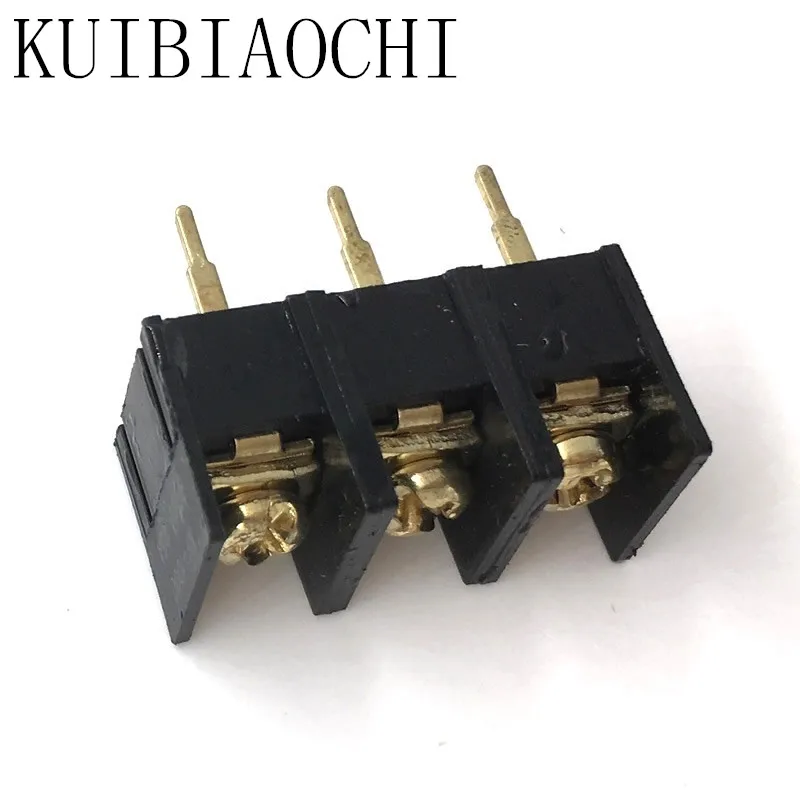 100 шт./лот KF/DG1000 3P 10 мм 300 В 25А шаг разъем pcb винтовой клеммный блок 3pin|Соединители| |