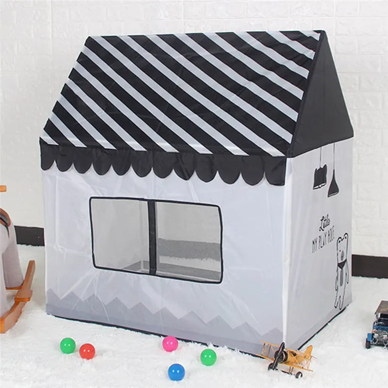 85*75*75 см полиэстер Крытый игровой дом детский день игрушка в подарок Съемная сборка игрушка палатка для детей