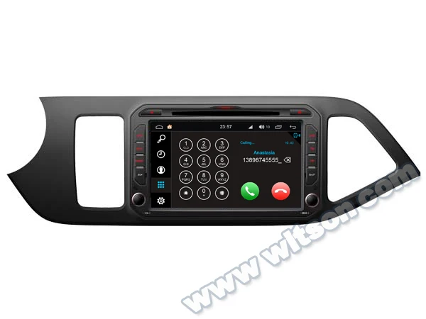 Discount 8" Android 8.0 OS Car DVD Multimedia GPS Radio for Kia Morning 2011-2017 & Kia Picanto 2011-2017 with Optional ADAS Function 0
