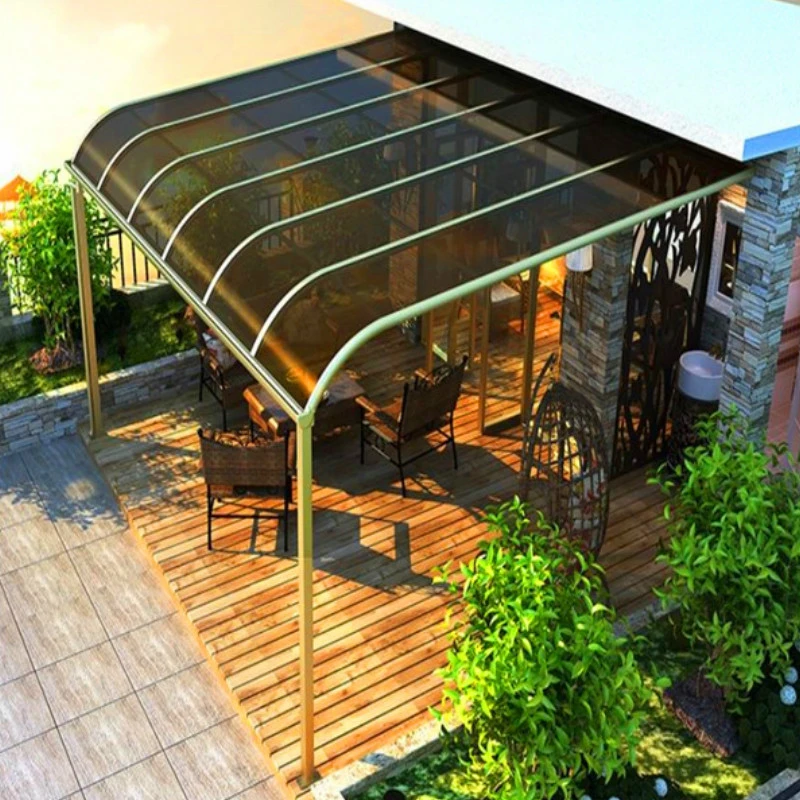 Canopy Aluminum Awning Parts Terrace Balcony Sun Room Pavilion Awning Outdoor Glass Customized Building Automation Aliexpress