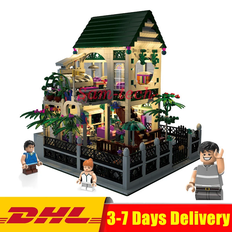 

XingBao 01202 1500Pcs the New Romantic Heart Set with Light USB Building Block Bricks Educational Toy as Valentine's Day present