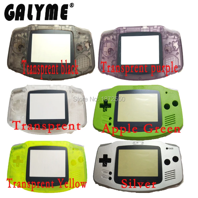 Galyme Лидер продаж игровая консоль Корпус чехол для GameboyAdvance оболочки полный корпус оболочка корпуса для nintendogba мальчик Корпус чехол