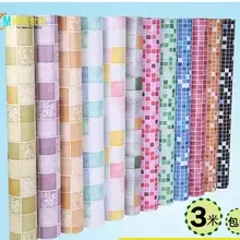 Масляные наклейки для кухни, мозаика, липкие обои из ванной комнаты, туалет, высокотемпературная Керамическая плитка, обои зернисто-407z