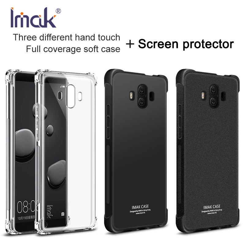 Оригинальный Imak Чехол для Huawei Mate 10 чехол мягкий TPU силиконовый телефона