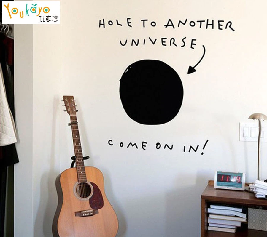 Autocollant Mural En Vinyle Mots Droles Trou Vers Un Autre Univers Decoration De Maison Papier Peint Aliexpress Autocollant Mural En Vinyle Mots Droles Trou Vers Un Autre Univers Decoration De Maison Papier Peint Aliexpress