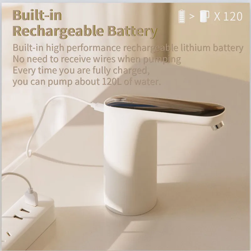 XIAOMI Youpin 3 жизни беспроводной Перезаряжаемый Авто USB мини сенсорный выключатель водяной насос кухня Электрический диспенсер водяные насосы