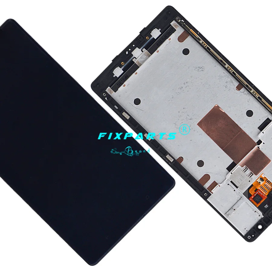 Для Nokia Lumia 1520 ЖК дисплей сенсорный экран дигитайзер сборка с рамкой Pantalla Замена
