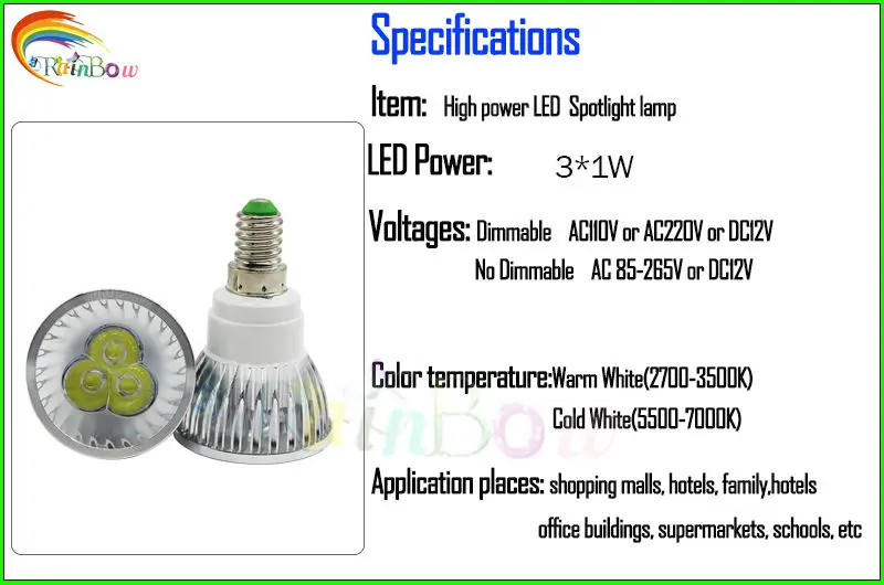 3W LED SPOTLIGHT 11