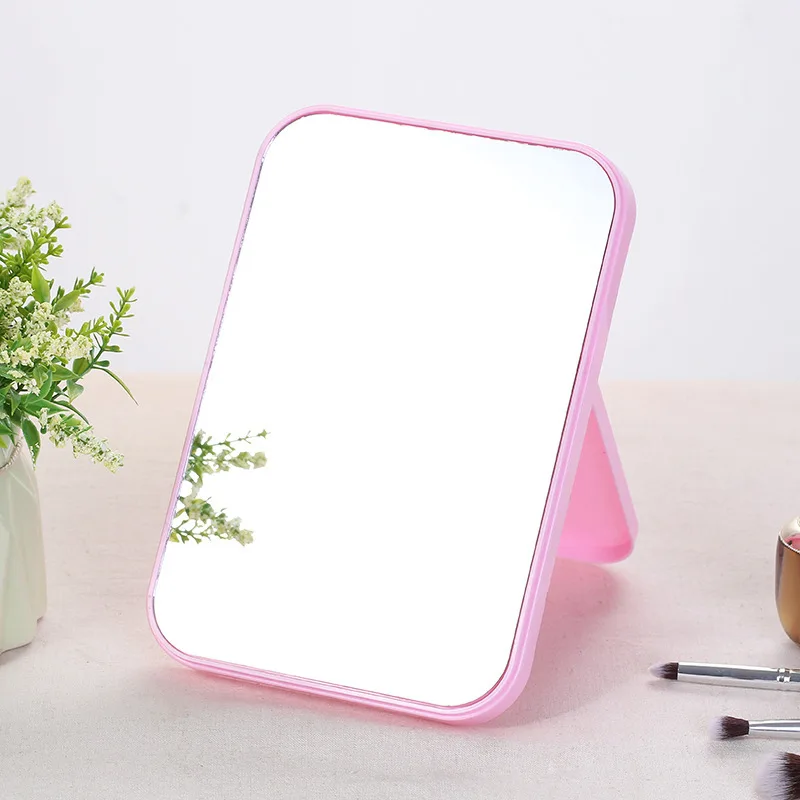 New Arrived Portable Folding Table Makeup Mirror Square Cosmetic Mirror