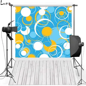 

MEHOFOTO New Fabric Flannel Photography Background For Newborn Colorful Dot Vinyl Background For Children Photo Studio F293