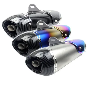 

2019 New 51mm Motorcycle Exhaust Muffler For Yoshimura Pipe For Honda grom suzuki gsr 600 gsr750 FZ1N MT09 Ninja400 tmax CBR500R