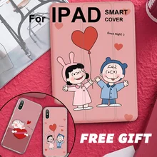 Пёс из мультфильма для маленьких мальчиков Чехол-книжка на магнитной застежке Чехол для iPad Pro 9,7 Air 3 10,5 11 мини-платье на возраст 2, 3, 4, 5, планшетный чехол Мягкая задняя крышка для iPad 9,7