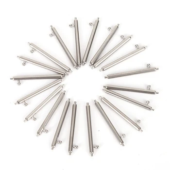 

20 Pieces / Set Spring Rod 304 Stainless Steel Quick Release Strap With Link Needle Bar Repair Tool