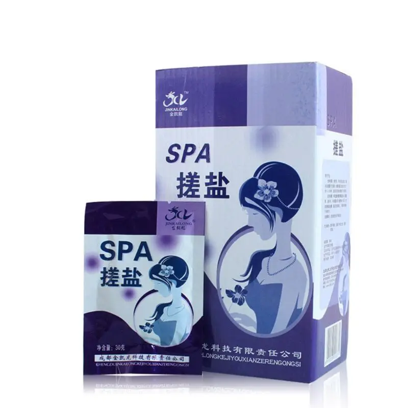 

1 Bag 30g Bubble Bath Essence Sea Salts Powder SPA Body Skin Care Exfoliation Dead Skin Remover Massager Scruber Gift