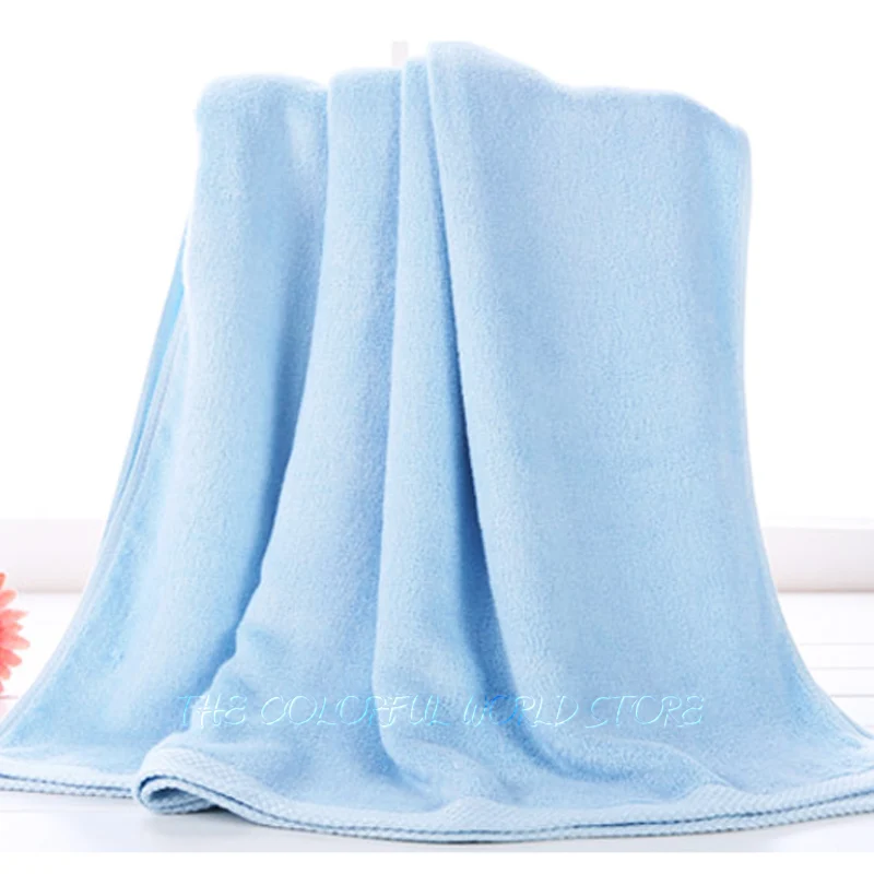 

Baby kids bath towel bamboo fiber Baby Bathrobe/Solid color Baby Towel/ Kids bath robe/infant beach towels/washcloth 90*90cm