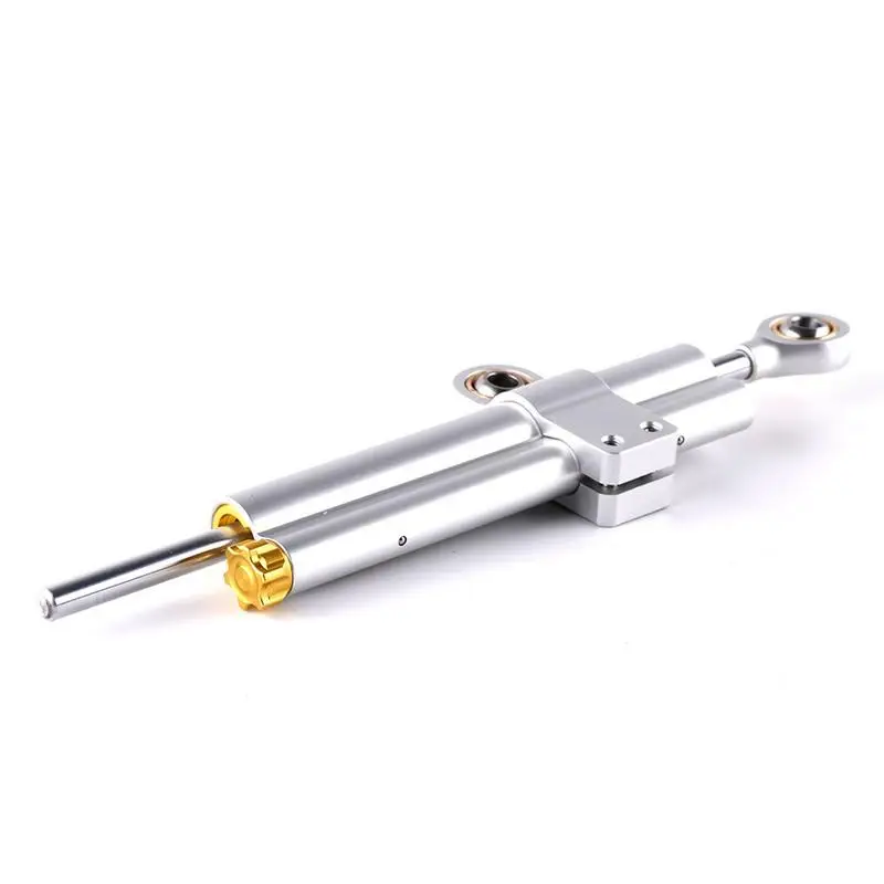 

New Motorcycle Damper Cushion Handlebar Direction Double Cylinder Shock Absorption Stable Handle Damping Titanium Ruler
