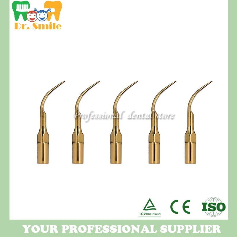 5 pcs G1T Original woodpecker Dental Ultrasonic Scaler Tips scaling