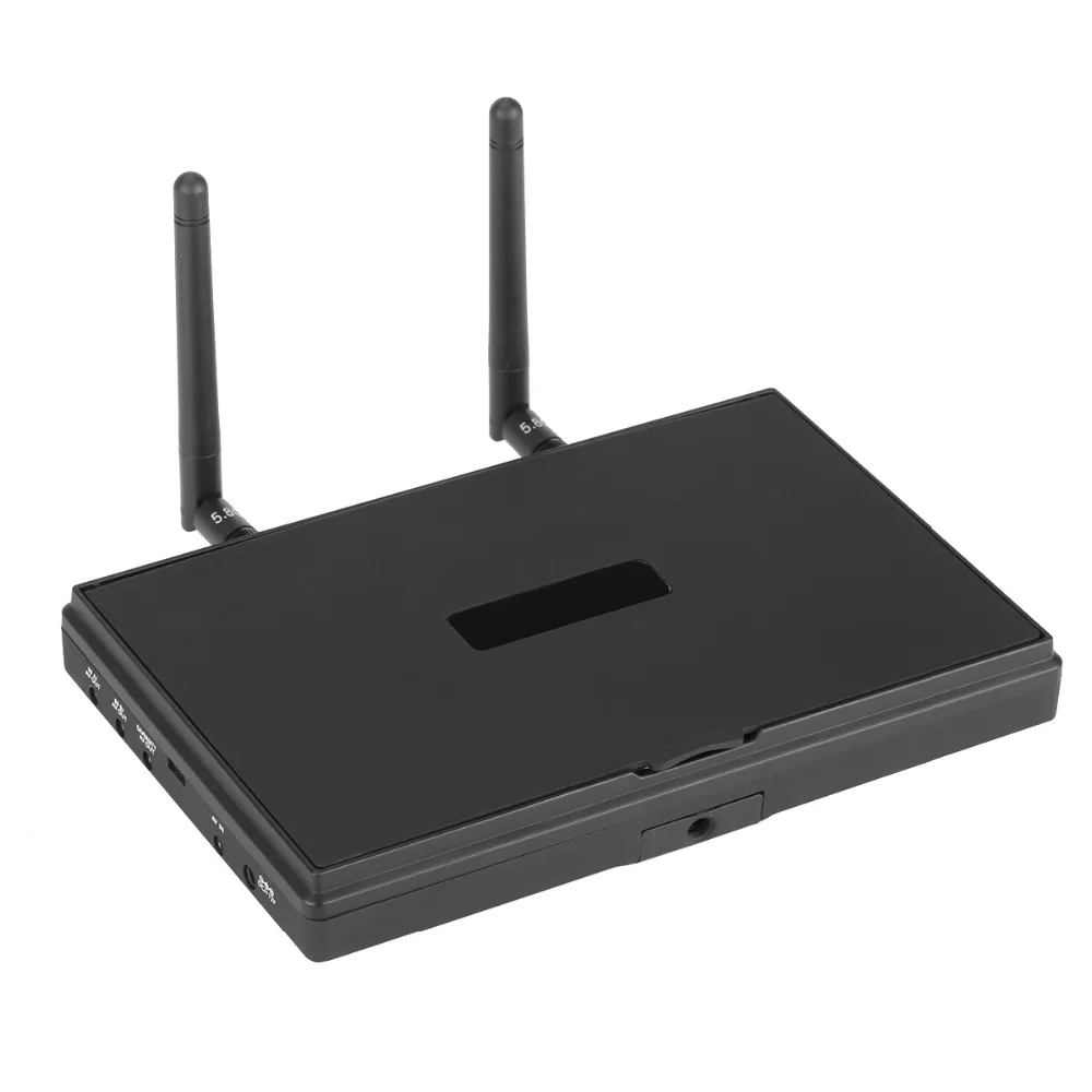 Высокое качество FPV LCD5802S 5802 40CH Raceband 5 8G 7 дюймовый монитор приемника разнесенных