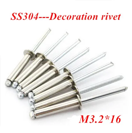 50 шт. декоративные заклепки из нержавеющей стали|rivet decoration|rivet freerivet fastener |