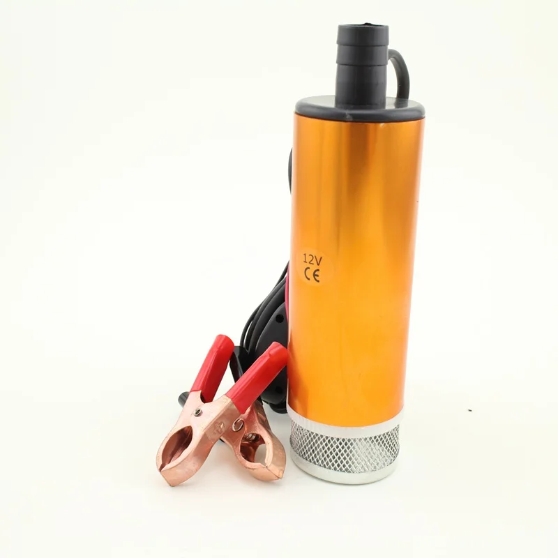 

High Quality Aluminium Alloy DC 12V 24V Submersible Diesel Fuel Water Oil Pump On/Off Switch Car Camping Portable 30L Per Minute