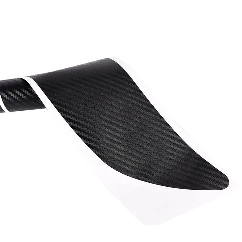 1Pc Waterproof Carbon Fiber Rear Bumper Sticker Trim Protector For VW Golf MK6 GTI 108cmx7cm