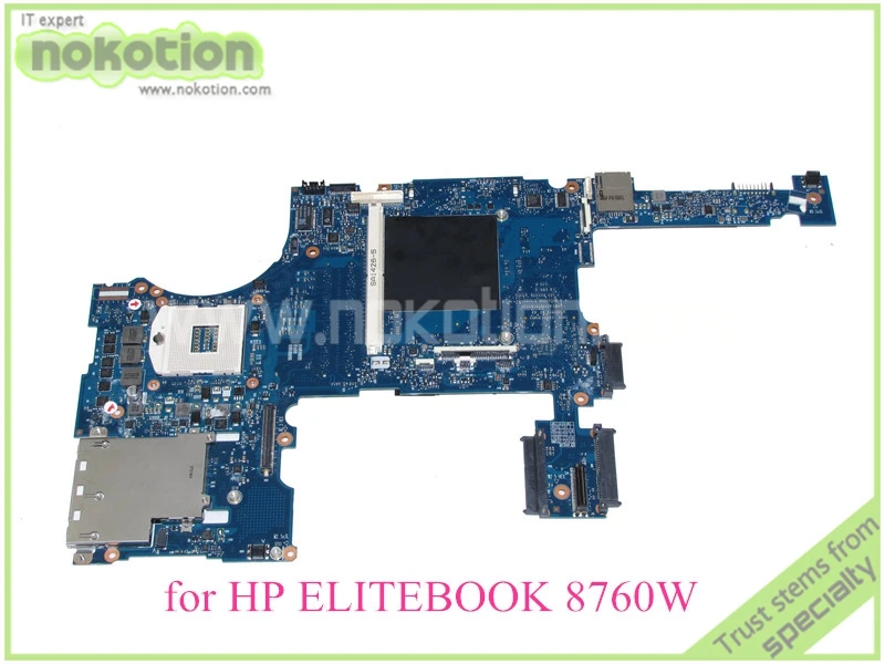 652508-001 For hp elitebook 8760W laptop motherboard QM67 With graphics slot DDR3 17.3''