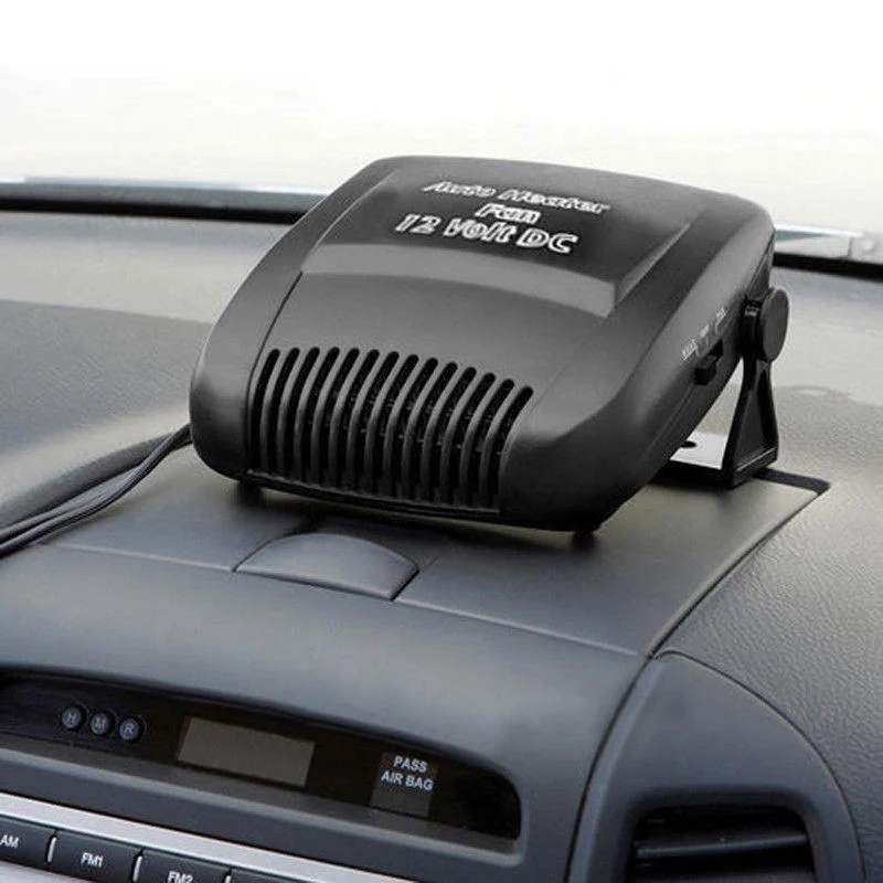 

Mini Vehicle Fan DC12V 150W Car Truck Auto Heater Air Fan Windscreen Demister Defroster Adjustable Silent Air-Condition