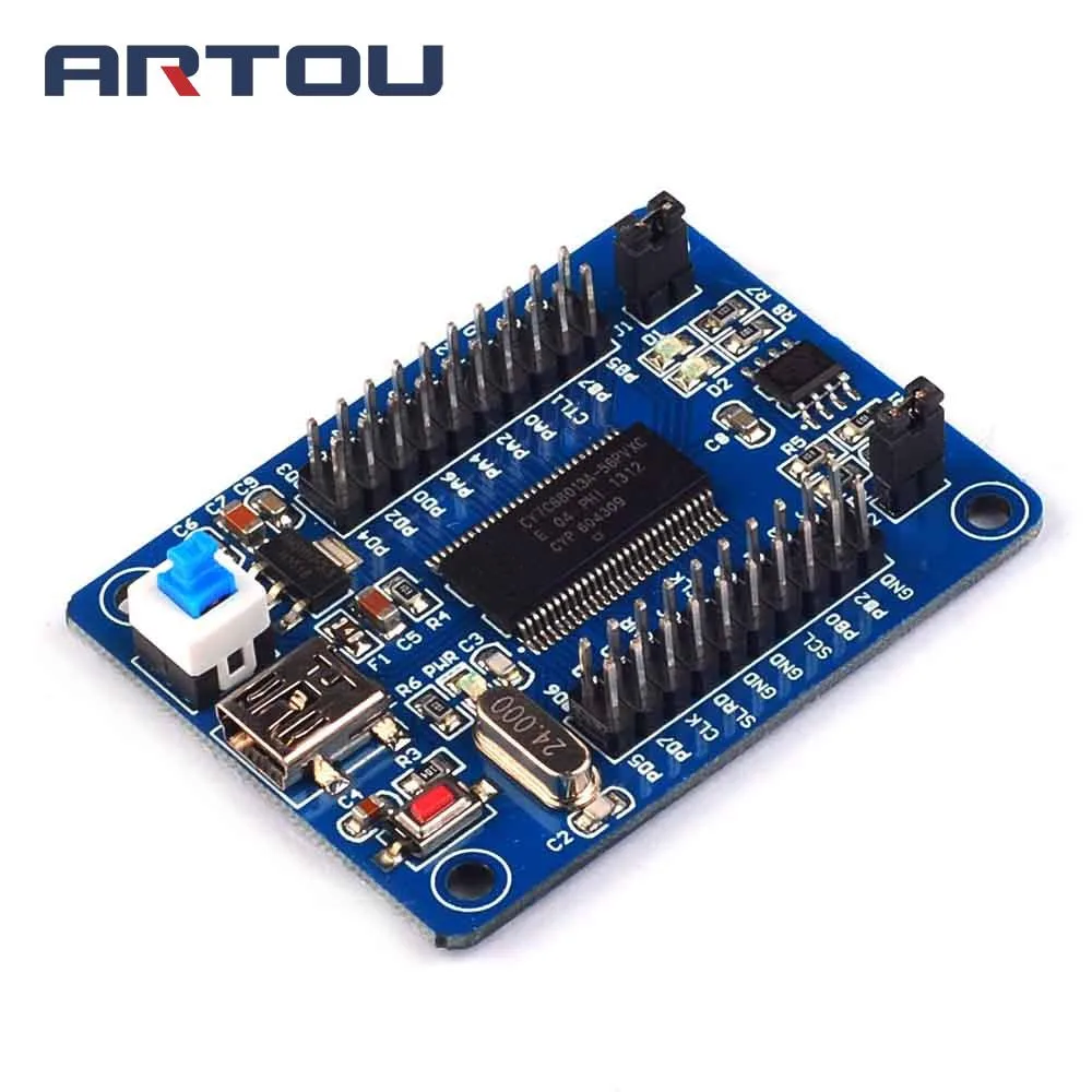 USB материнская плата EZ FX2LP CY7C68013A макетная логический анализатор с
