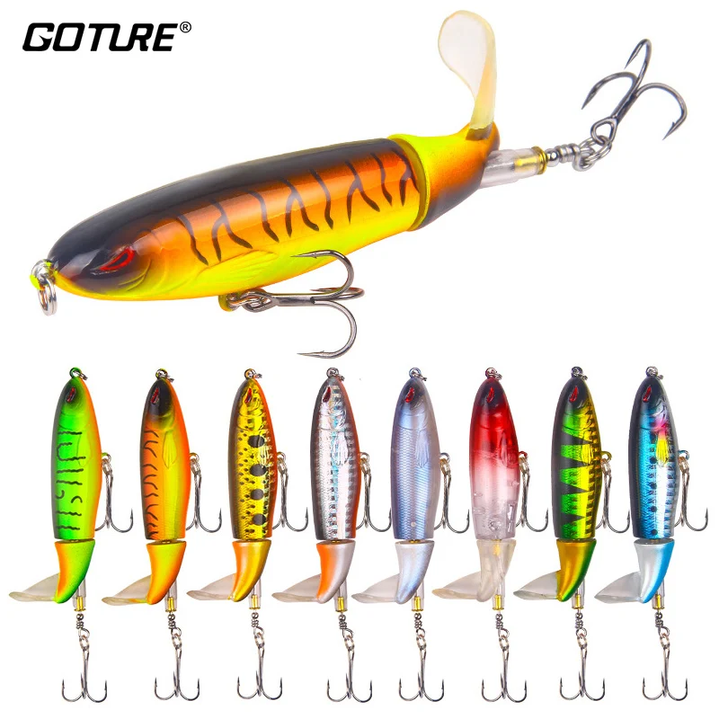 1PC Whopper Plopper Floating Popper Fishing Lure 10cm 13 2g Hard 