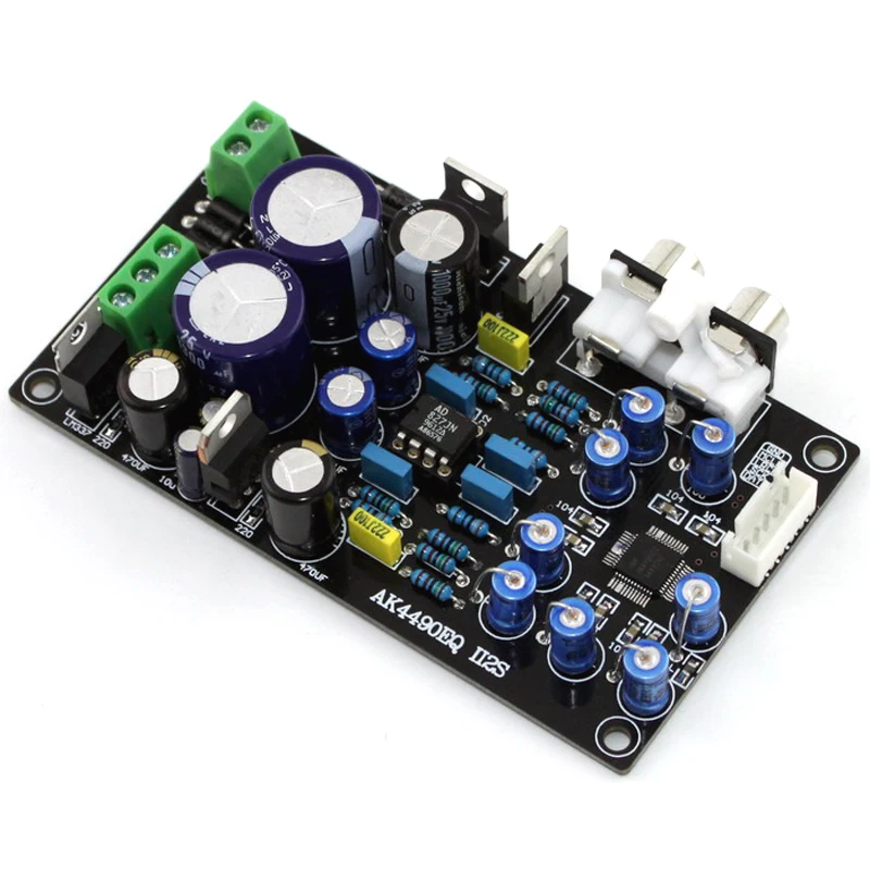 Собранный AK4490EQ AK4490 II2S DAC декодер поддержка 32BIT 768K HiFi плата G6 008|Цифро-аналоговые