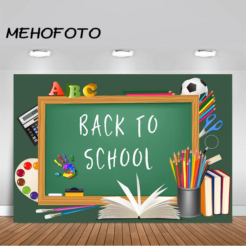 Back To School Photography Backdrop Chalkboard Children Kid Back To School Party Backdrops Photo Studio Photobooth Background Background Aliexpress