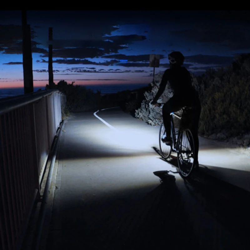 Велосипед свет Usb код ночного путешествия настольная лампа яркие передние велосипедные фары Водонепроницаемый Рог фары безопасности вождения руля