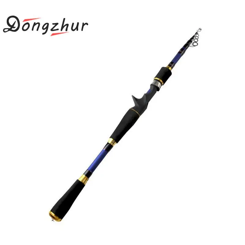 1.8m 2.1m 2.4m 2.7m Carbon Spinning Fishing Rod Bass Fishing Tackle Lure Rods Vara De Pesca Telescopic Fishing Rod Spinning