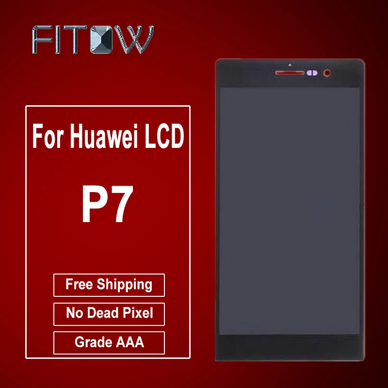 Fitow бренд класс AAA тестирование работы для Huawei P7 p7-l10 ЖК дисплей сенсорный экран