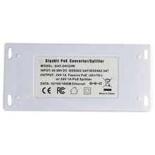IEEE802.3at Совместимость гигабитный порт PoE Конвертор 24В 25 w 24 v пассивная точек доступа Wi-Fi