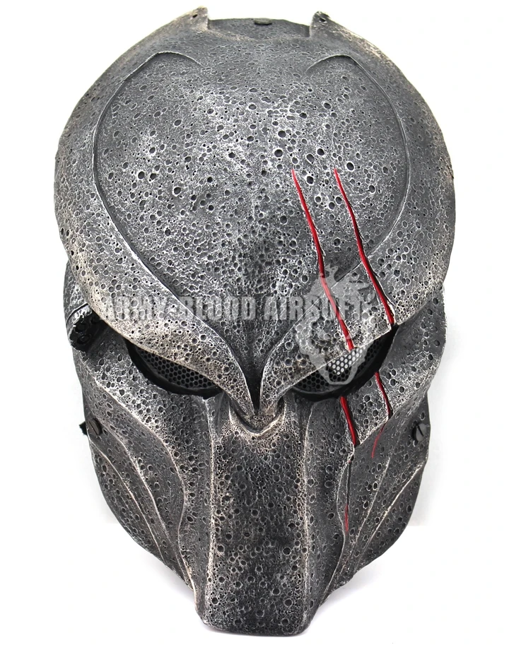 

She Predator paragraph Wire Mesh Tactical Mask wire mesh mask