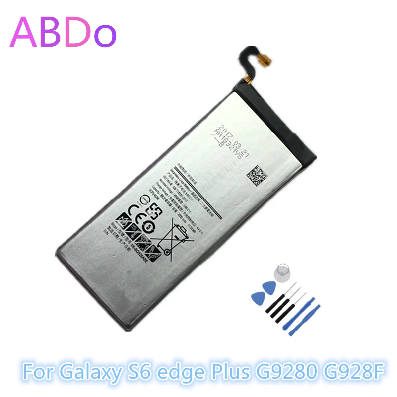EB-BG928ABE батарея для телефона Samsung Galaxy S6 edge Plus G9280 G928F G928 3000 мАч сменные батареи AAA