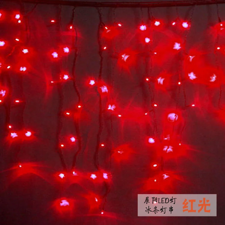 Waterproof red color string light LED holiday String lights for