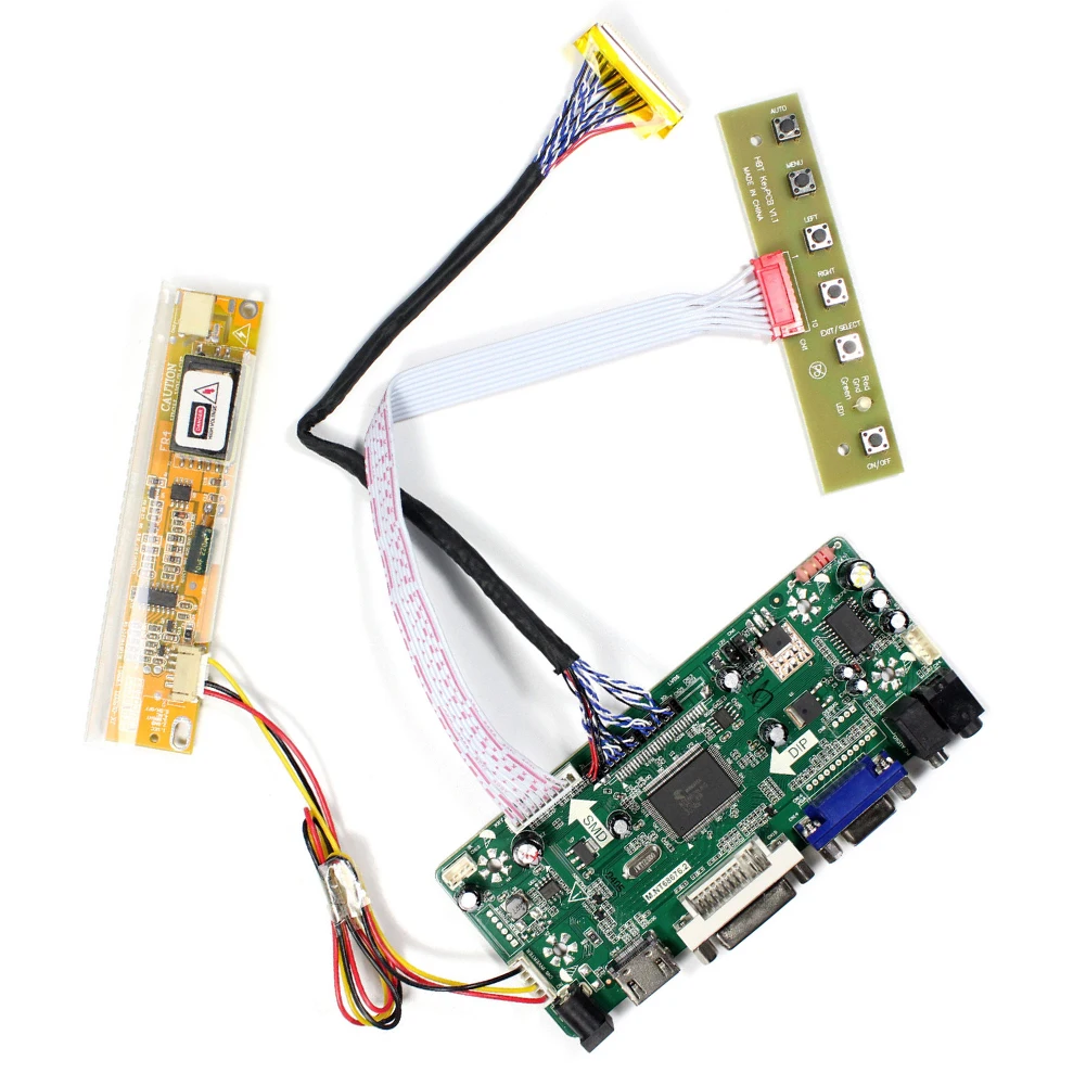 

Parts VGA DVI Replacement Display For LCD Panel TV HDMI Controller Board Electronic Monitor Audio DIY Kit Accessories Module