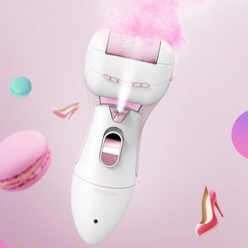 

Pritech Foot Grinding Machine Rechargeable Hard Dead Skin Callus Peeling Remover Foot Care Pedicure Device Roller Head